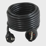 COMMEL 220-183 produžni kabel s utikačem i natikačem "šuko" 16 a 250 v ~ 3500 w ip20